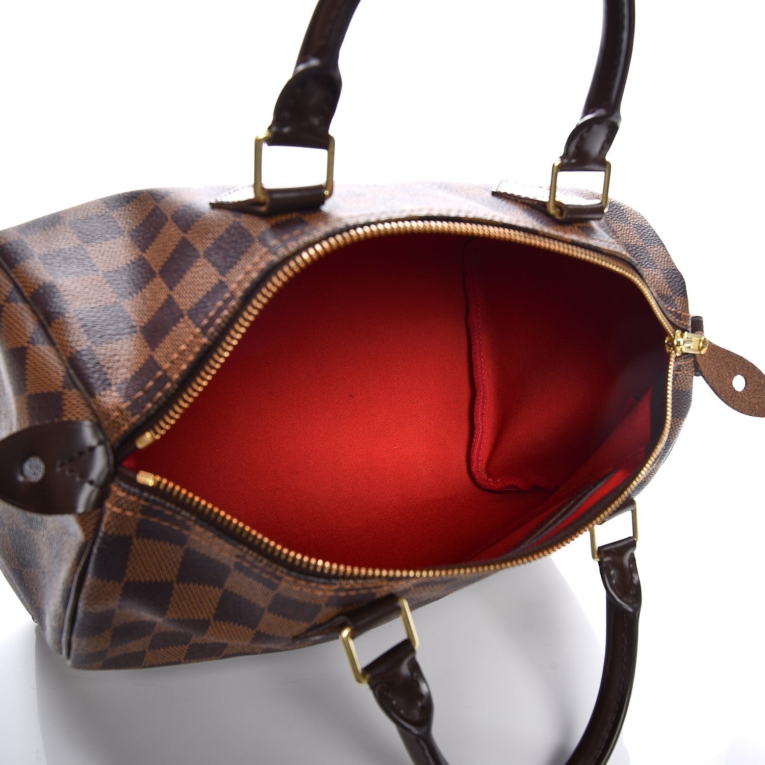 Louis Vuitton Damier Ebene Speedy 30 5 of 12