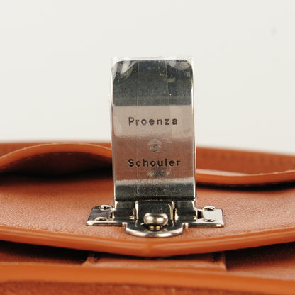 Proenza Schouler Lambskin Tiny PS1 Lux Satchel Dune 9 of 12