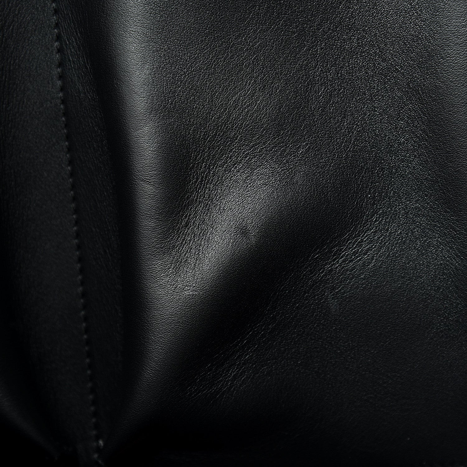 Chanel Calfskin Large Serial Shopper Tote Black 7 of 13