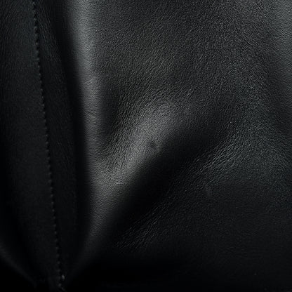 Chanel Calfskin Large Serial Shopper Tote Black 7 of 13