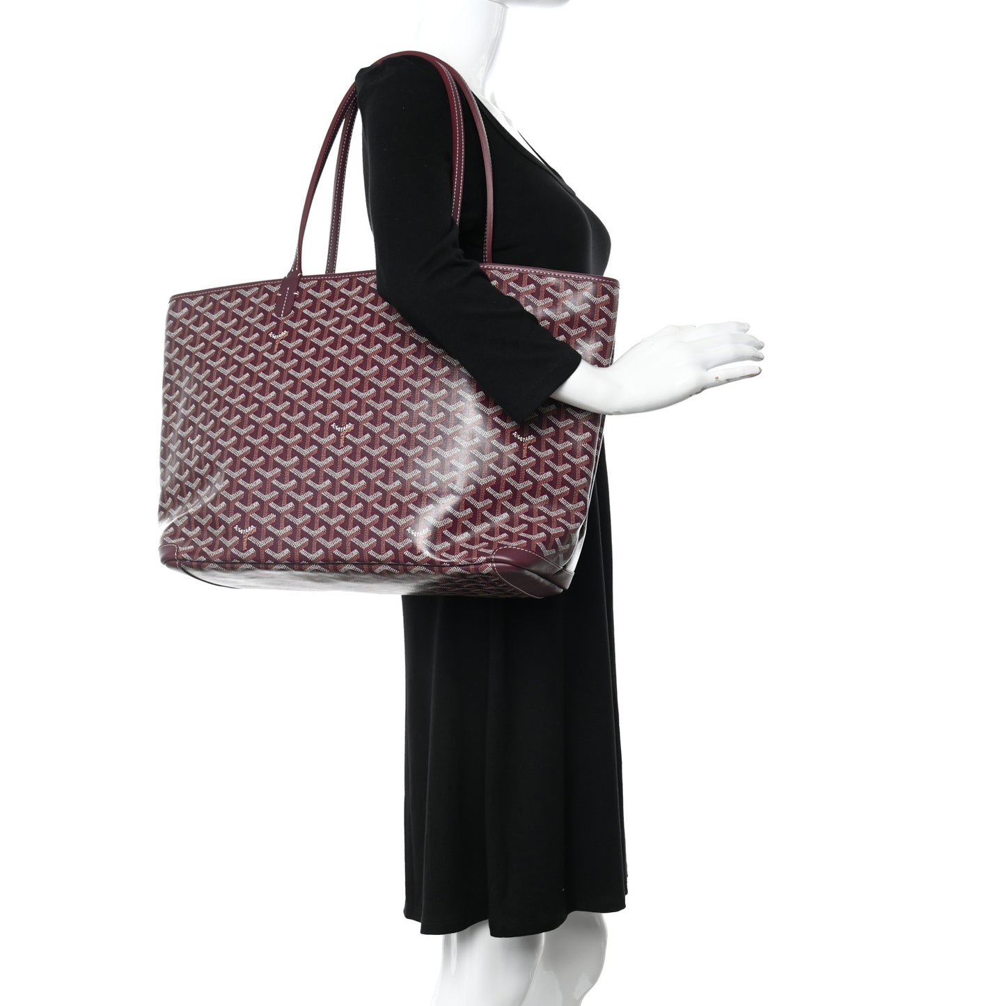 Goyardine Artois MM Burgundy