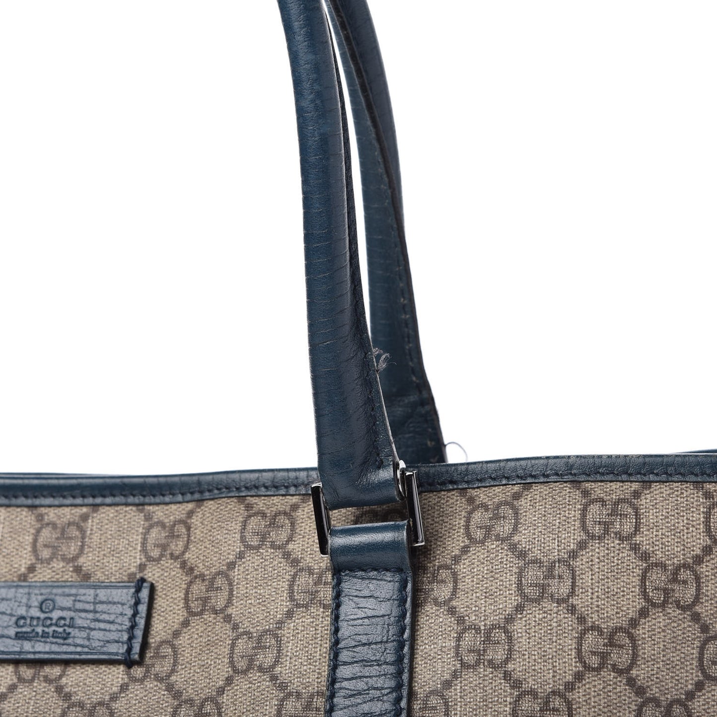 GG Plus Monogram Medium Joy Tote Navy