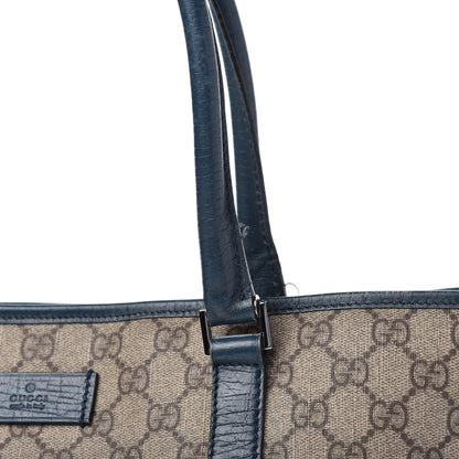 Gucci GG Plus Monogram Medium Joy Tote Navy 11 of 19
