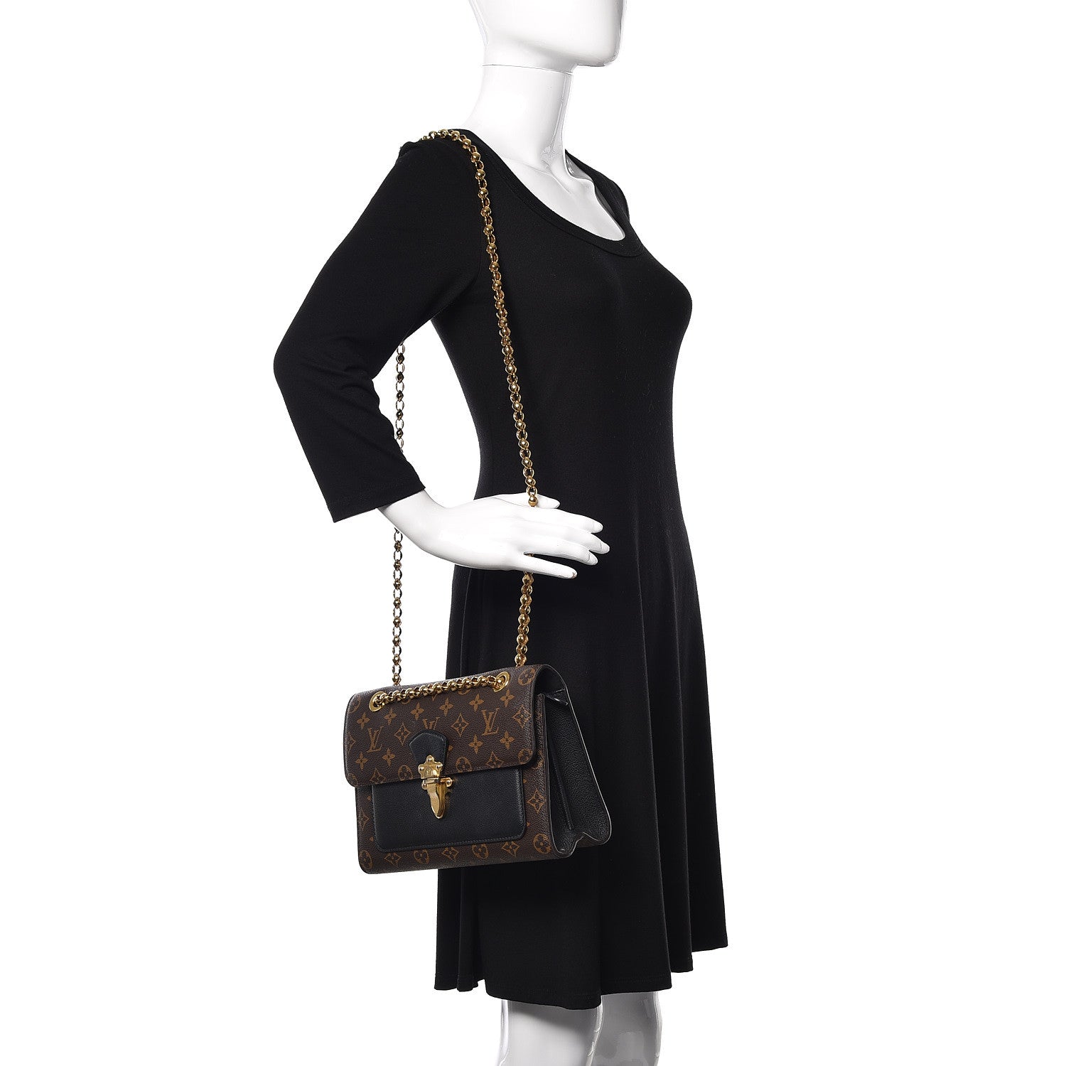 Louis Vuitton Monogram Victoire Black 3 of 10