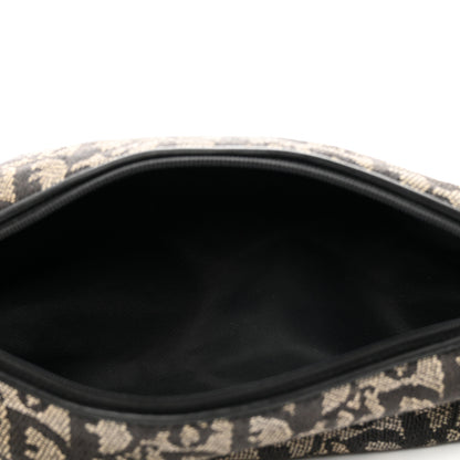 Christian Dior Monogram Flight Trotter Cosmetic Pouch Black 5 of 7
