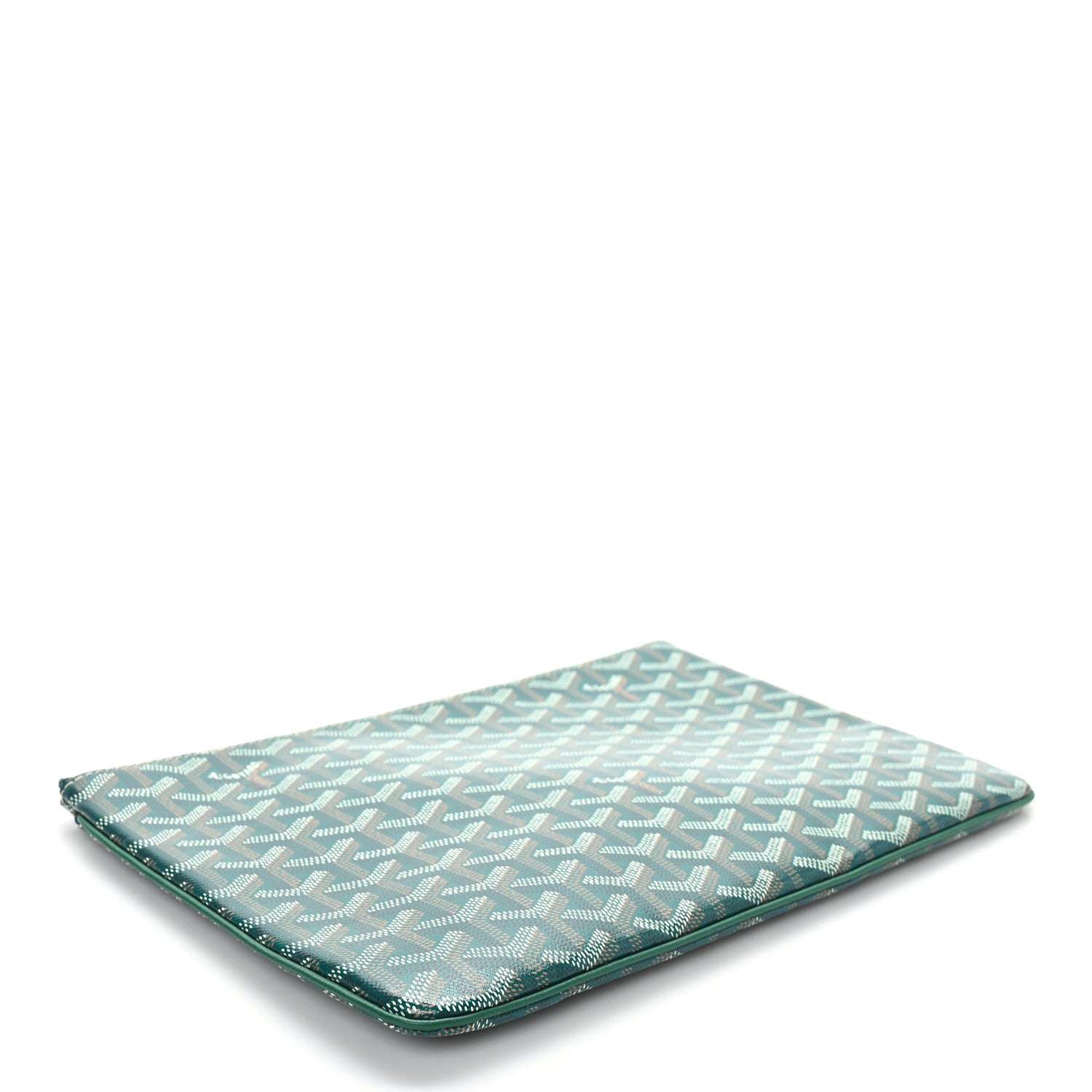 Goyard Goyardine Senat Pochette MM Green 4 of 6