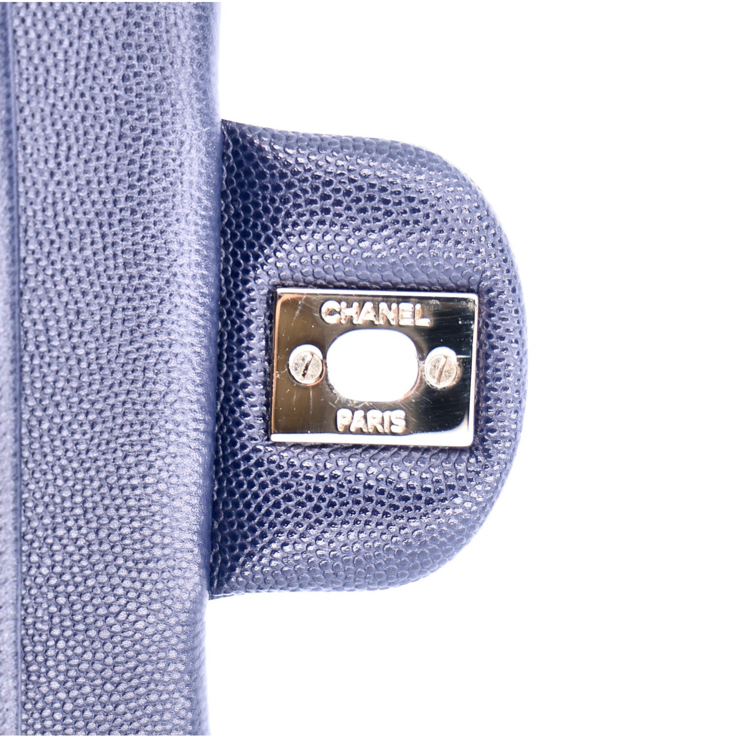 Chanel Caviar Quilted Small Double Flap Navy 7 of 11