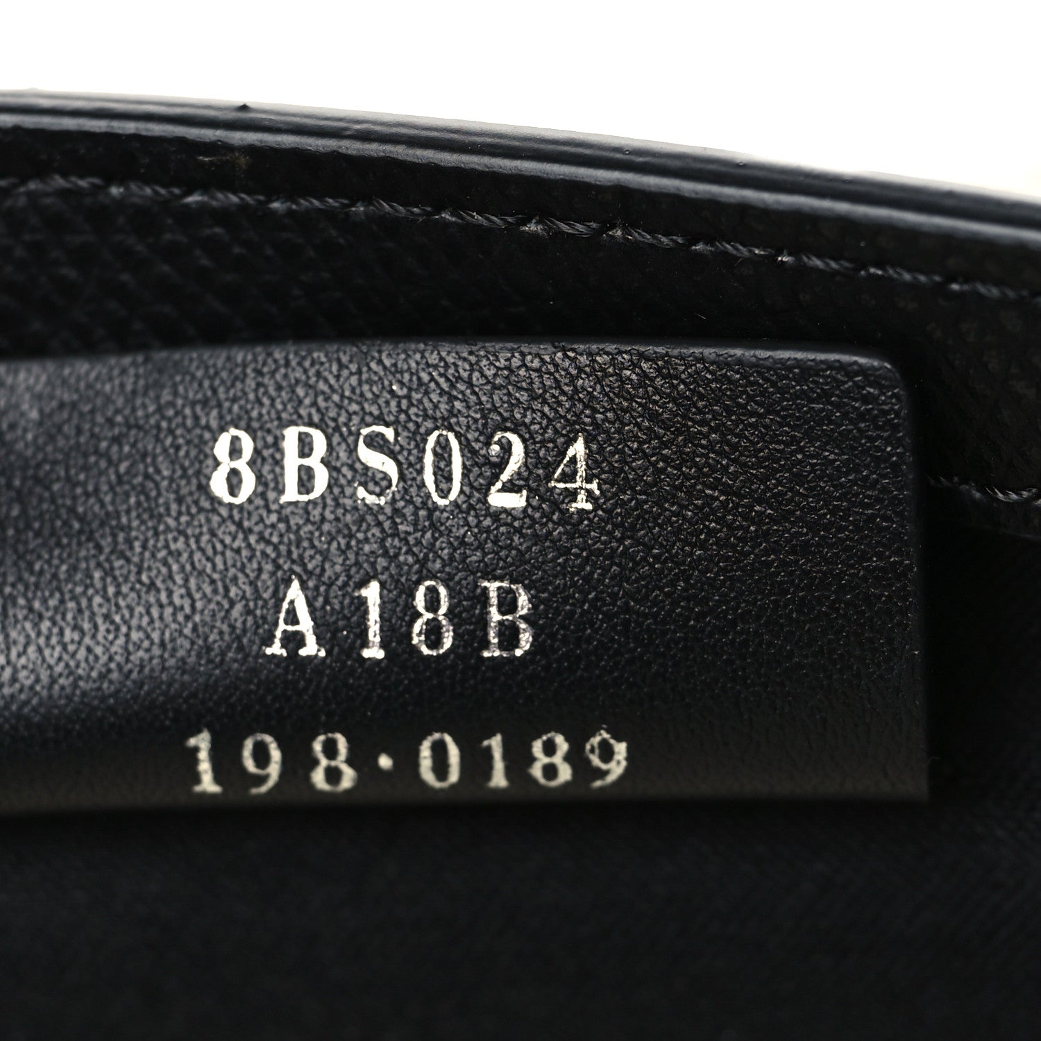 Fendi Vitello Cruise F is Fendi Wallet on Chain Black 7 of 7