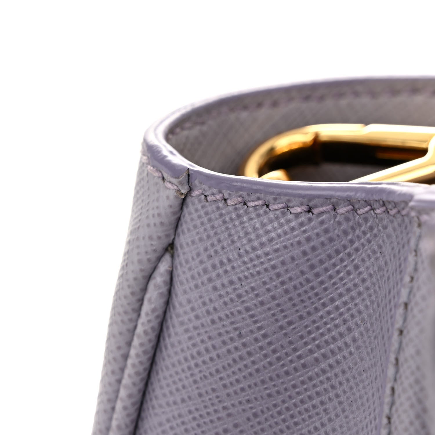 Prada Saffiano Lux Medium Tote Glicine 12 of 14