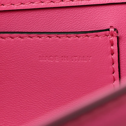 Valentino Garavani Calfskin Vlogo Loco Shoulder Bag Feminine Pink 7 of 12