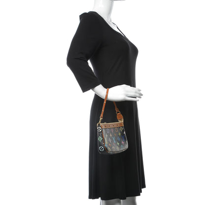 Louis Vuitton Monogram Multicolor Pochette Accessories Black 2 of 13
