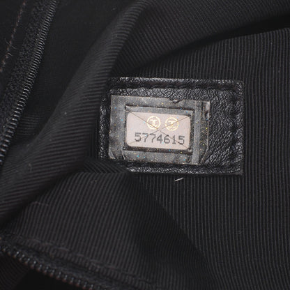 Chanel Calfskin Flap Shoulder Bag Black 7 of 8