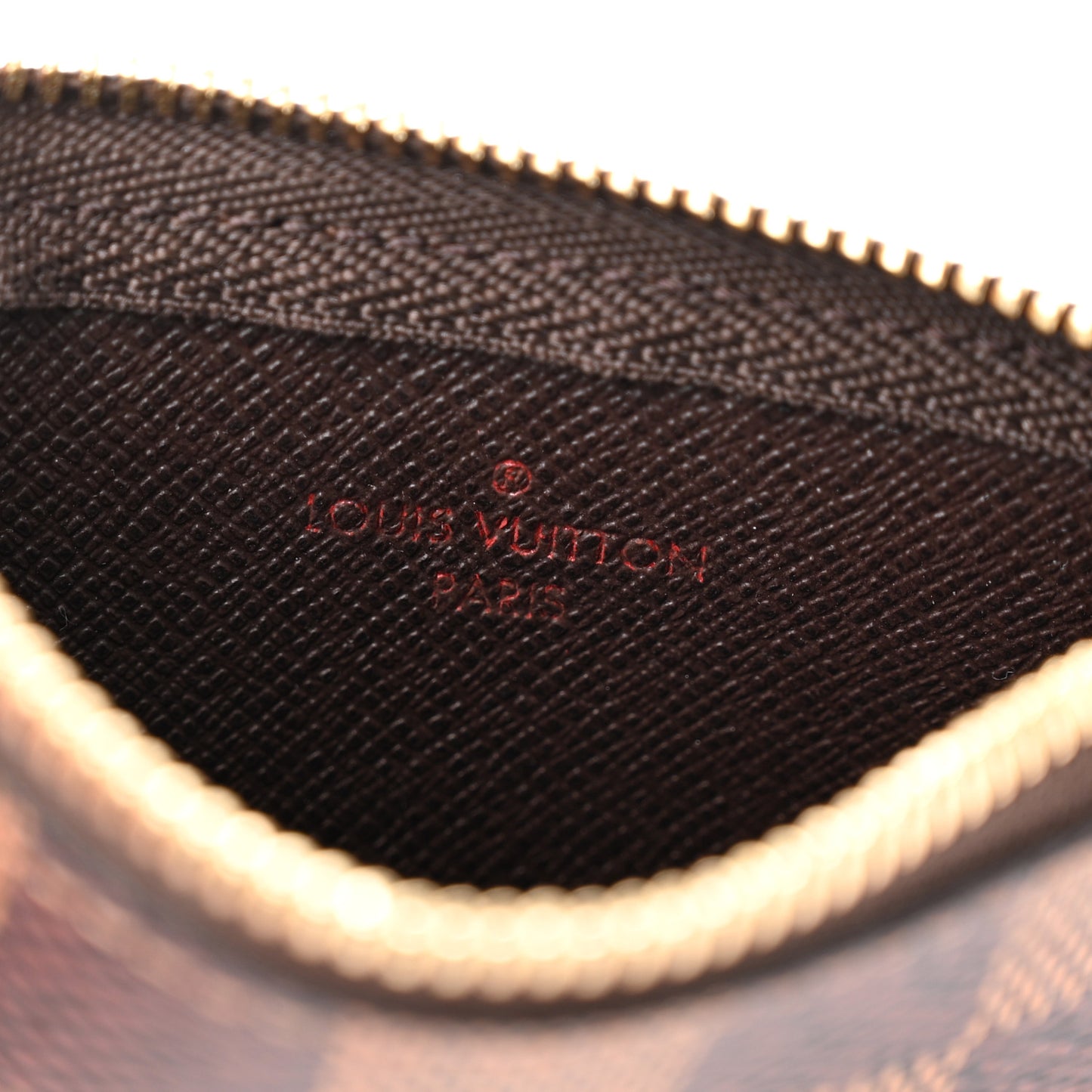 Damier Ebene Key Pouch