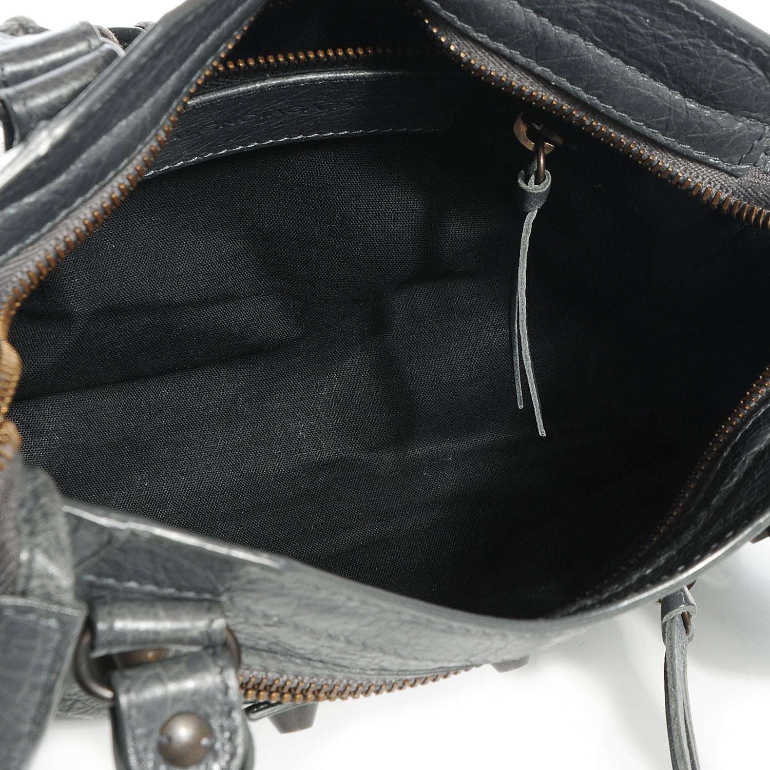 Balenciaga Agneau Mini City Gris Tarmac 7 of 11