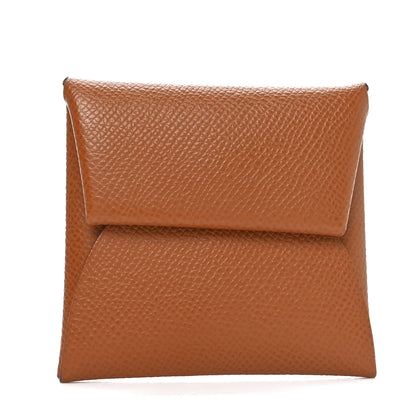 Hermes Epsom Bastia Verso Coin Purse Gold Vert Fizz 1 of 8