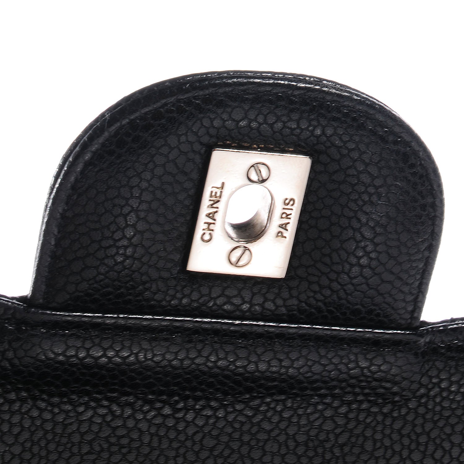 Chanel Caviar Jumbo Single Flap Black 6 of 9