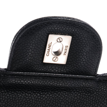 Chanel Caviar Jumbo Single Flap Black 6 of 9