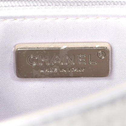 Chanel Sequin Mini Rectangular Flap White 5 of 9