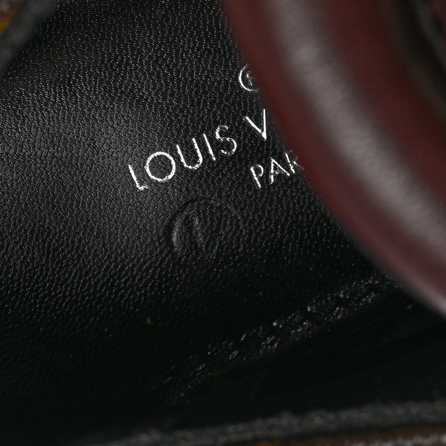 Louis Vuitton Calfskin Monogram Beaubourg Platform Derby Shoes 35 Bordeaux 9 of 10