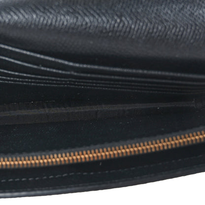 Valentino Garavani Grainy Calfskin Vlogo Wallet With Chain Black 6 of 9