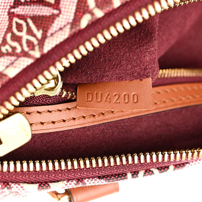 Louis Vuitton Jacquard Since 1854 Speedy Bandouliere 25 Bordeaux 8 of 11