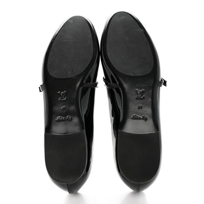 Louis Vuitton Patent Uniformes Ballerina Flat 41 Black 5 of 8