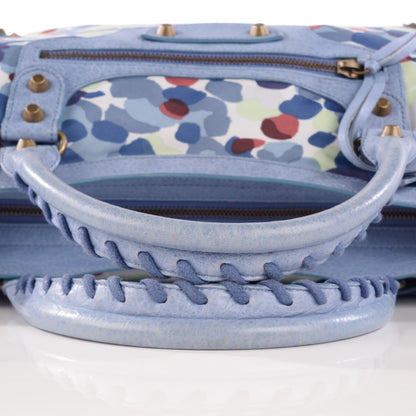 Balenciaga Agneau Nylon Watercolor City Nuage 8 of 9