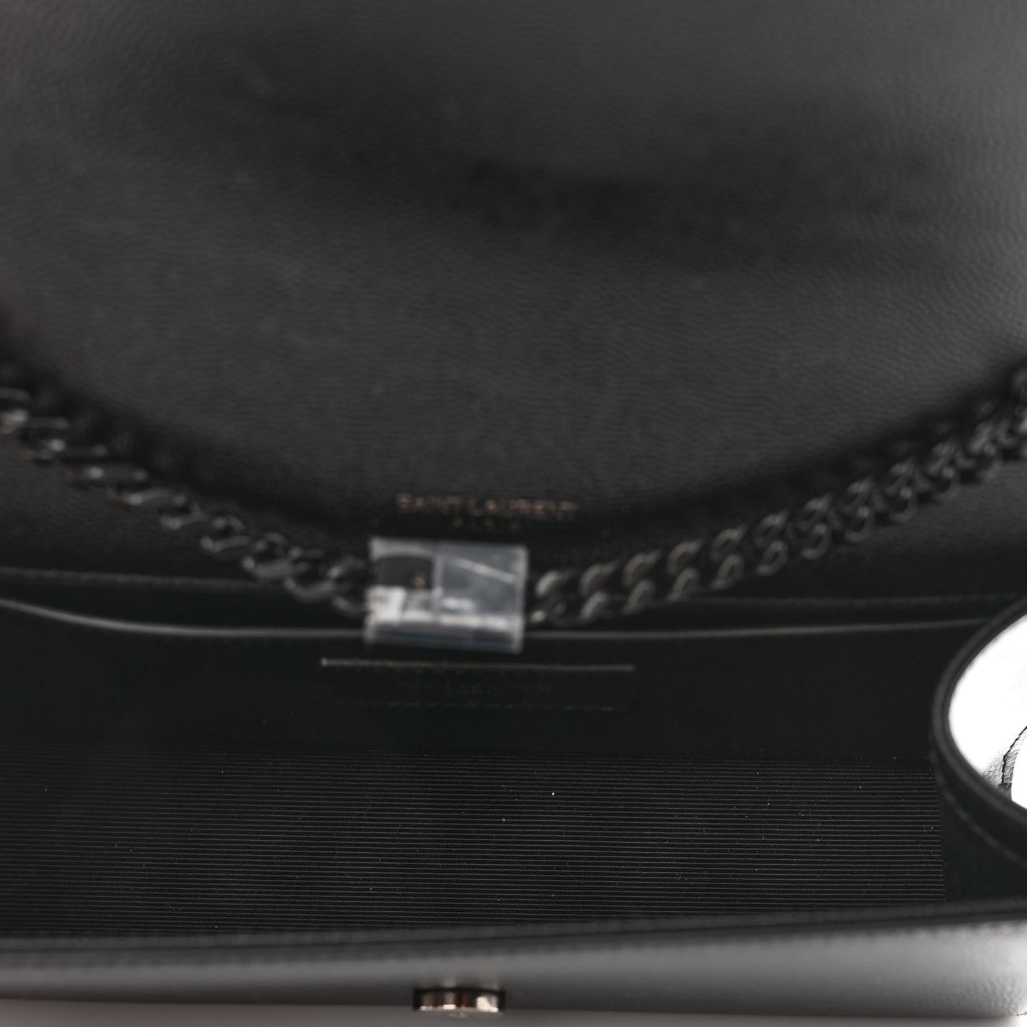 Grain De Poudre Small Monogram Kate Satchel Black