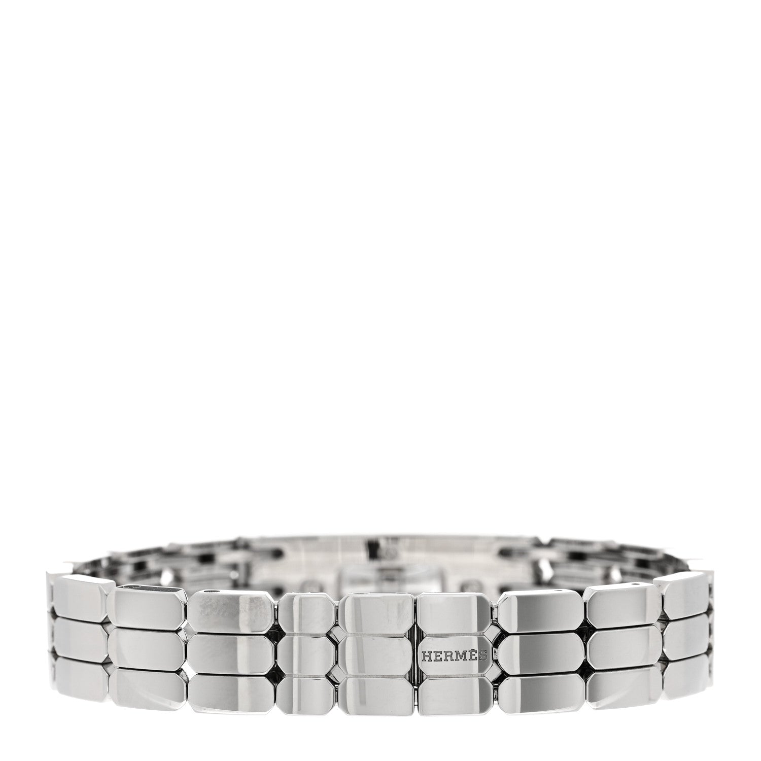 Hermes Stainless Steel 16mm Kelly Quartz Watch 2 of 5