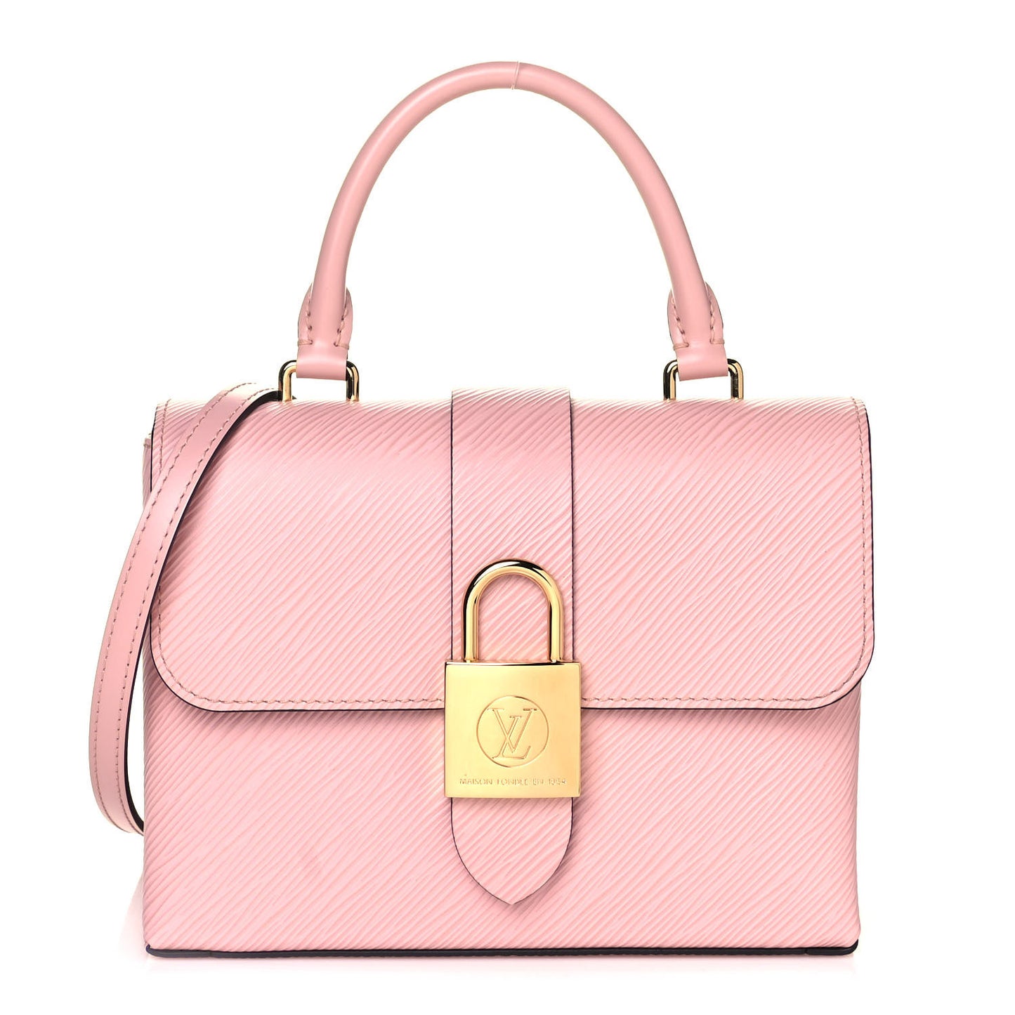 Epi Locky BB Rose Ballerine