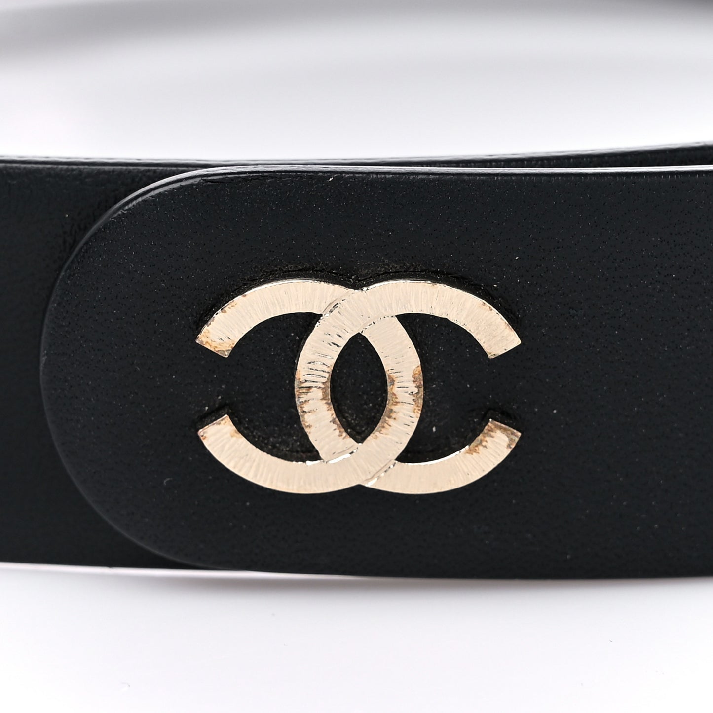 Calfskin Pearl Belt 80 32 Black