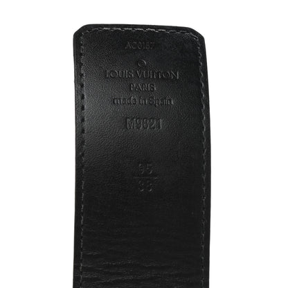 Louis Vuitton Calfskin Monogram 40mm LV Initiales Reversible Belt 95 38 Black 3 of 6
