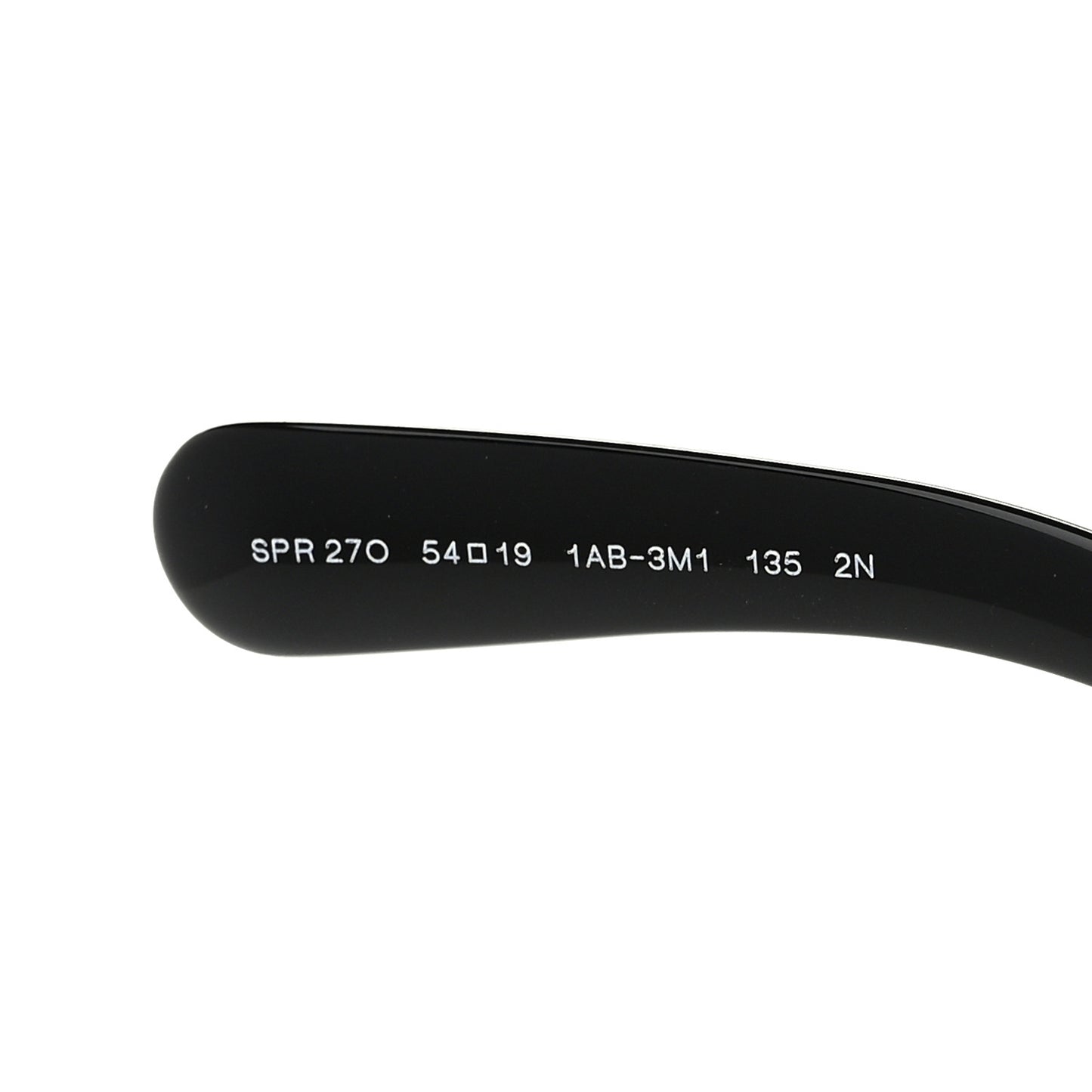 Acetate Baroque Sunglasses SPR 27O Black