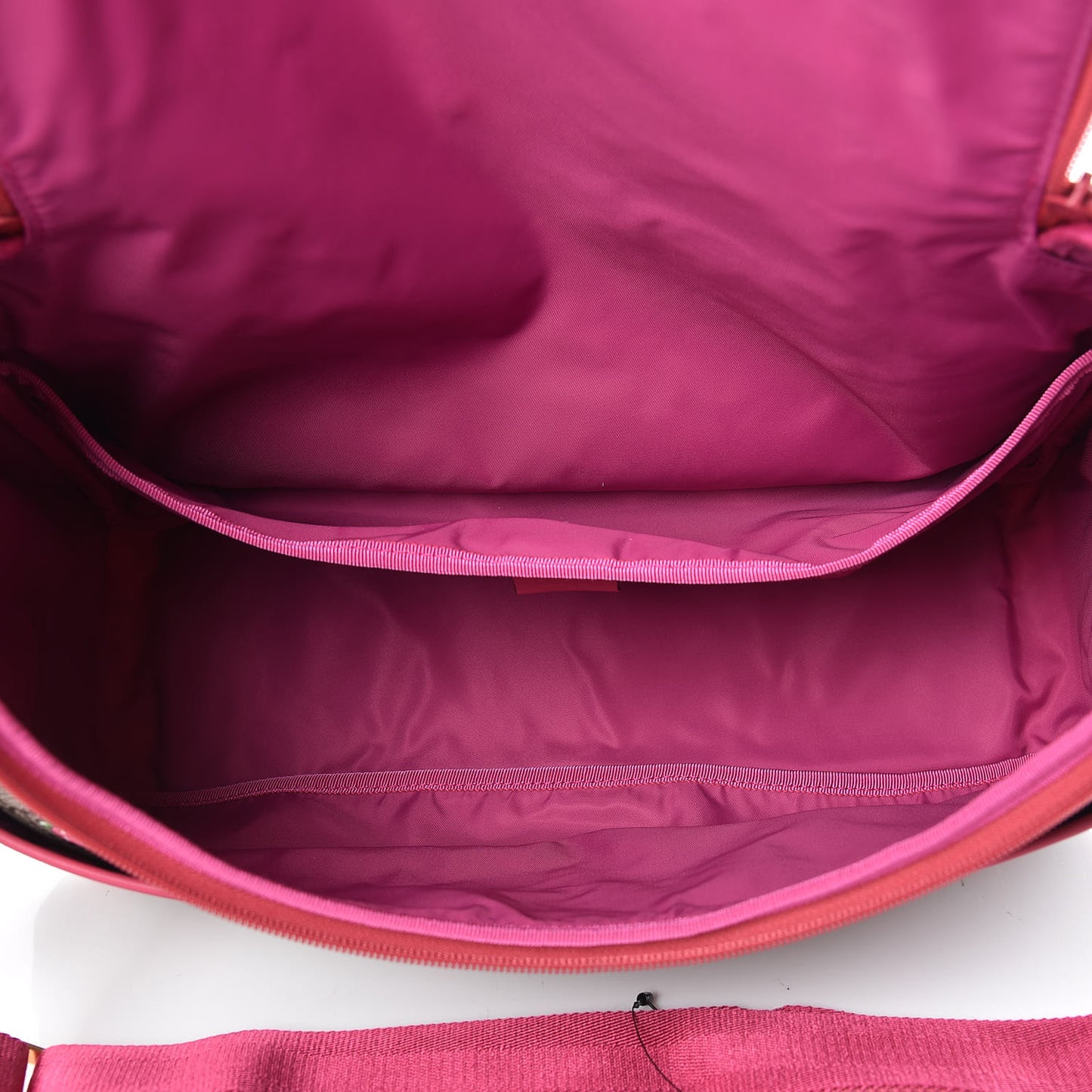 GG Supreme Monogram Rose Bud Diaper Bag Pink