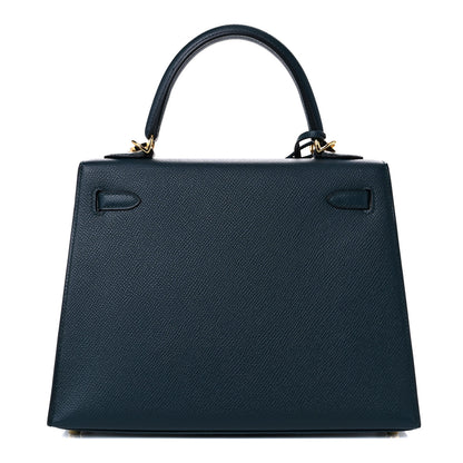 Hermes Epsom Kelly Sellier 25 Vert Cypress 4 of 35