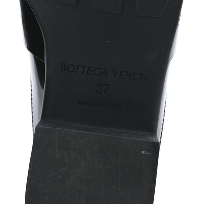Bottega Veneta Glossy Calfskin Monsieur Loafers 37 Black 7 of 9