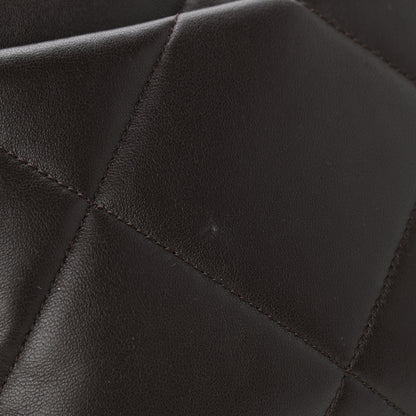 Chanel Lambskin Quilted Large Chanel 19 Flap Dark Brown 10 of 13