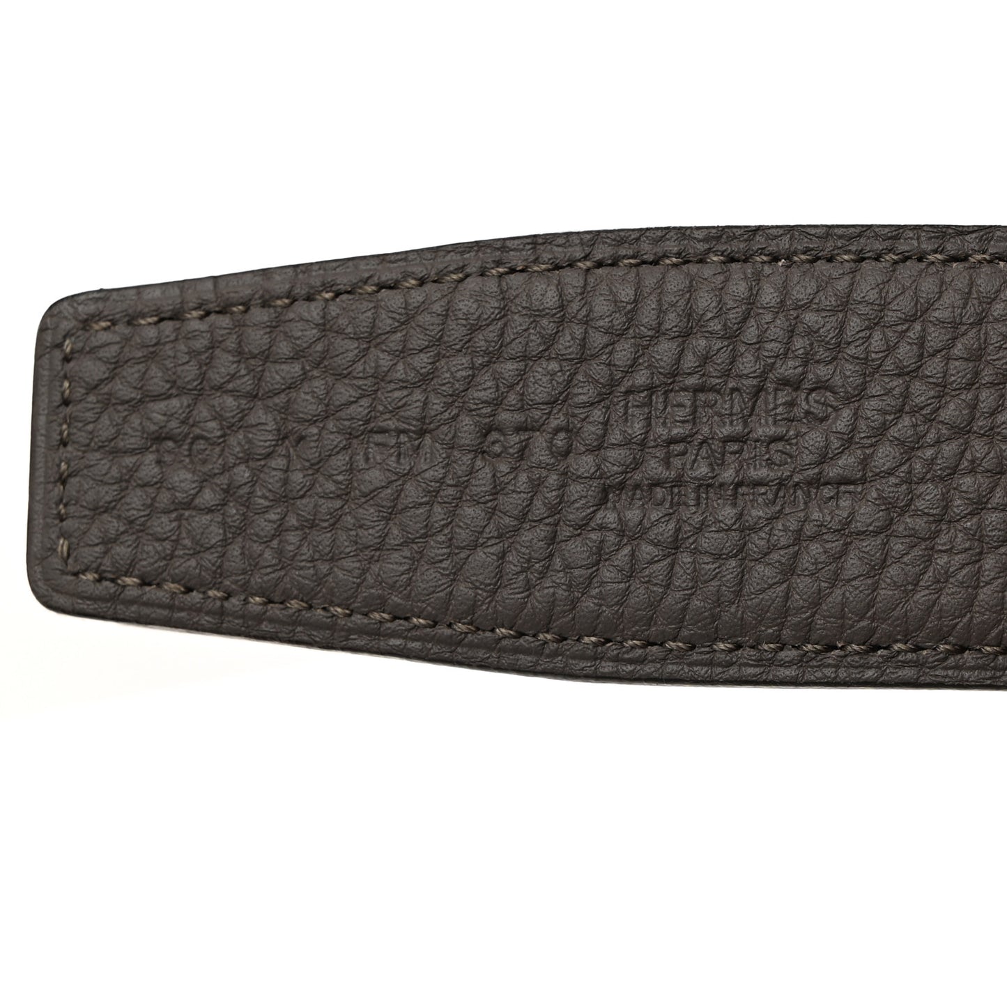 Box Togo 32mm Au Carre H Belt 90 36 Black Etain