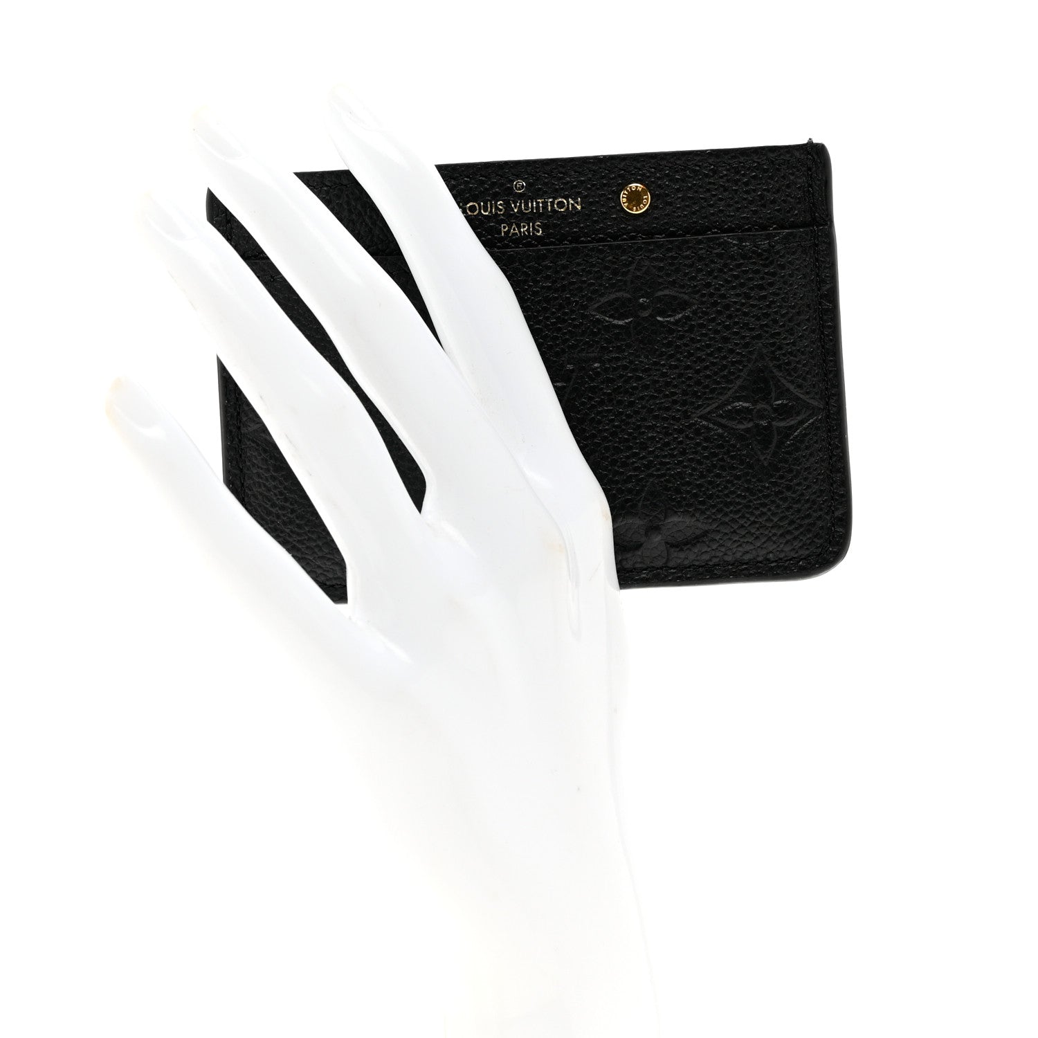 Louis Vuitton Empreinte Card Holder Black 2 of 6