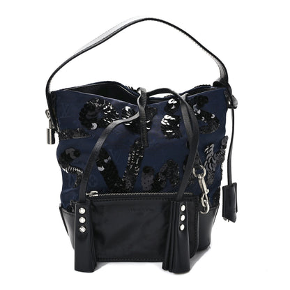 Louis Vuitton Monogram Jacquard Sequin NN14 Spotlight PM Navy 1 of 12