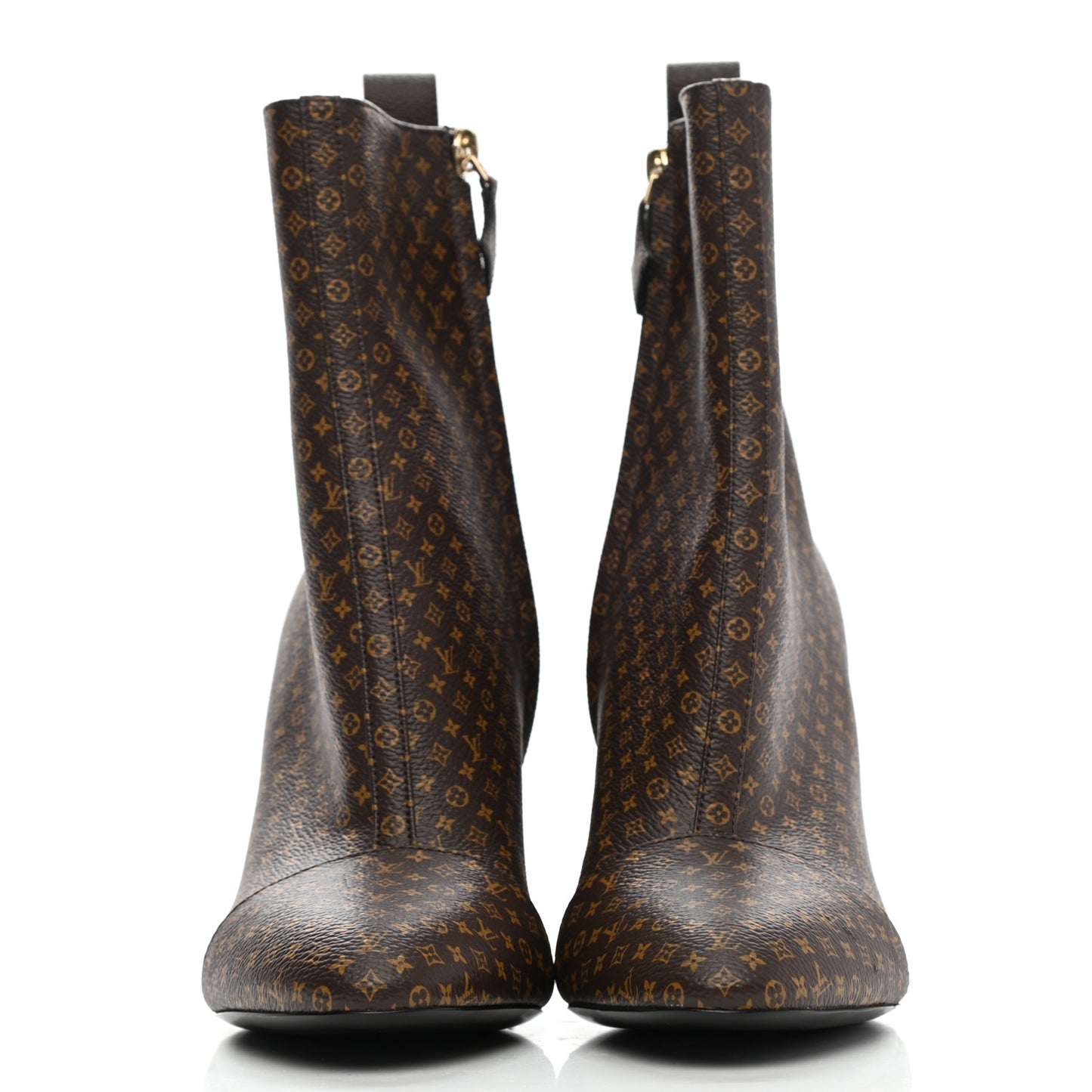 Nano Monogram Silhouette Ankle Boots 38.5