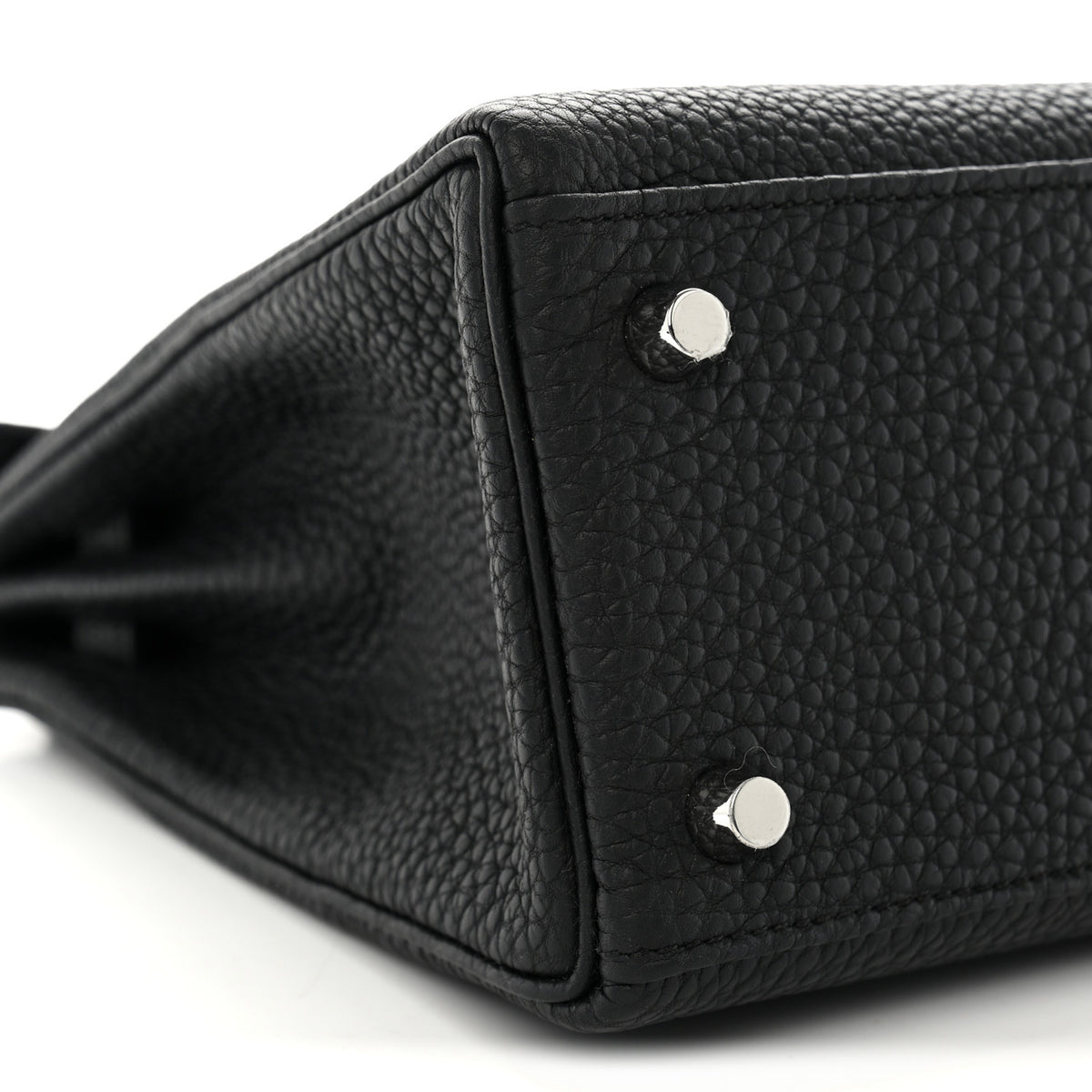 Hermes Togo Kelly Retourne 25 Black 9 of 11