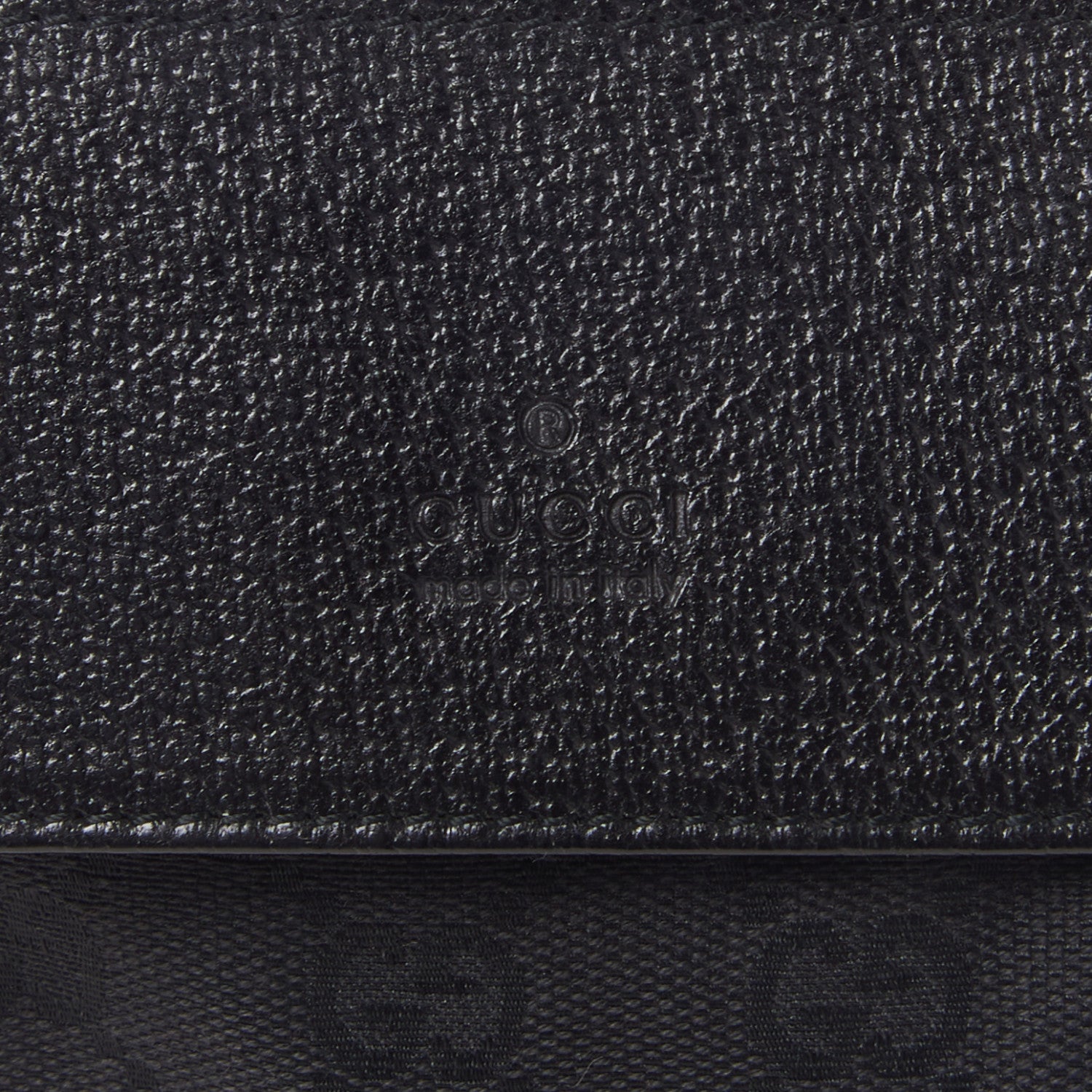 Gucci GG Monogram Double Pocket Belt Bag Black 7 of 7