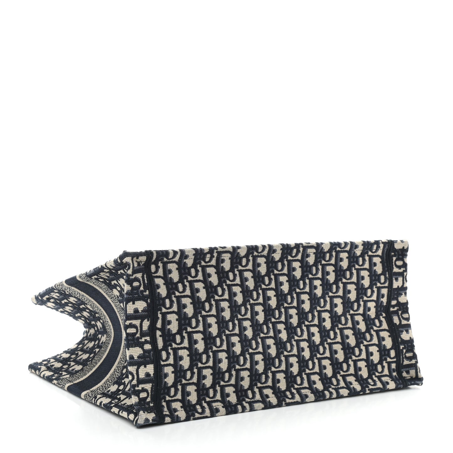 Oblique Medium Book Tote Blue Multicolor