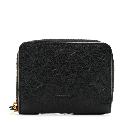 Louis Vuitton Empreinte Zippy Coin Purse Black 1 of 7