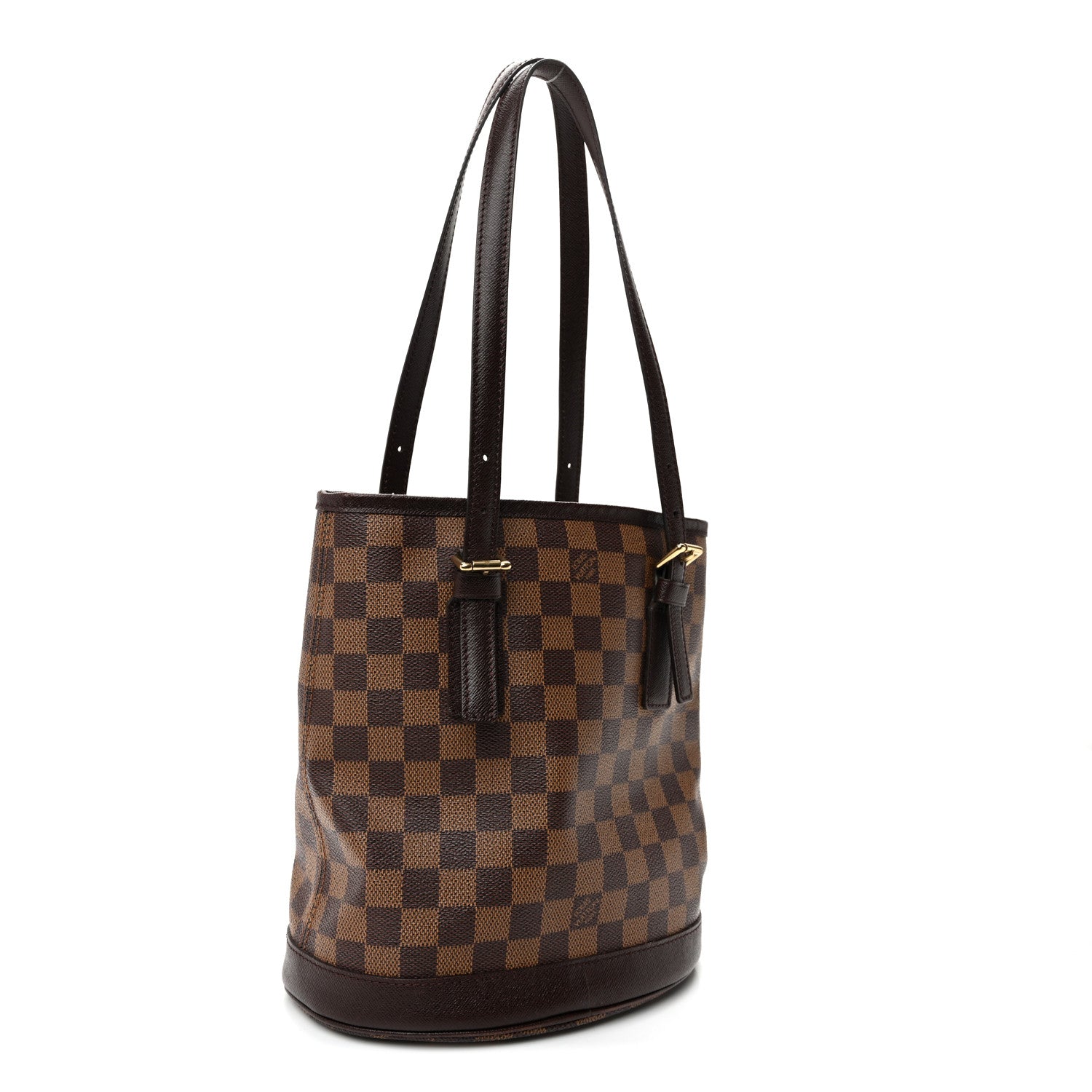 Louis Vuitton Damier Ebene Marais Bucket 23 3 of 9