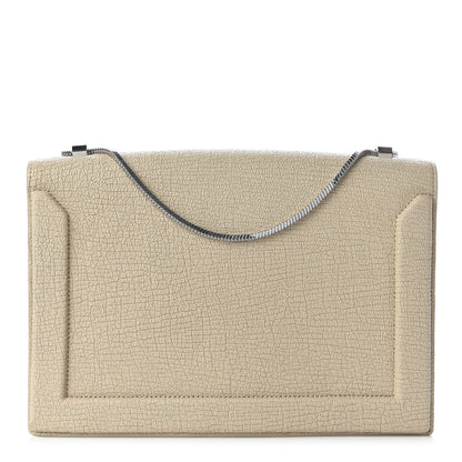 3.1 Phillip Lim 3.1 Textured Calfskin Soleil East West Shoulder Bag Nougat 1 of 9