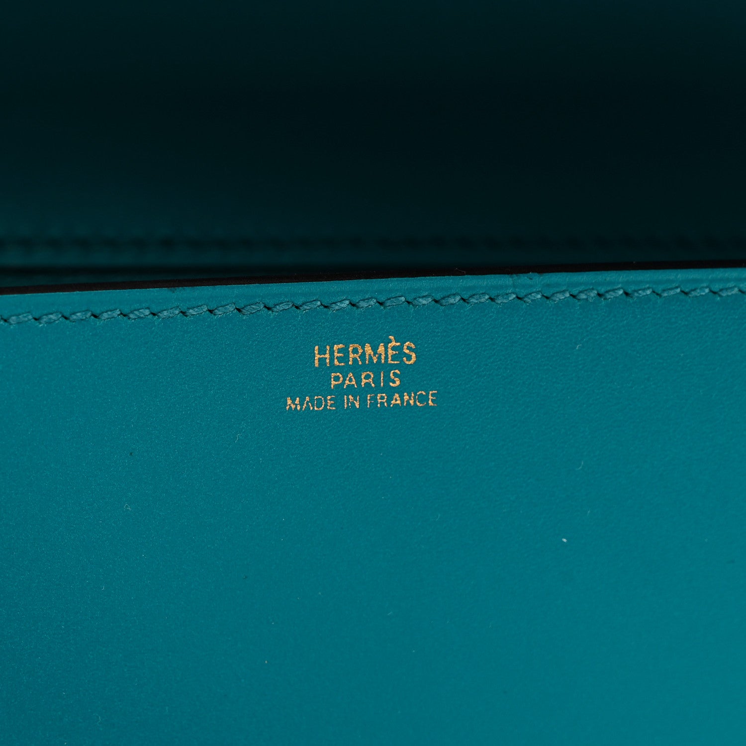 Hermes Tadelakt Medor 23 Clutch Bleu Izmir 6 of 7