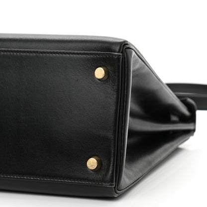 Hermes Box Kelly Retourne 32 Black 10 of 19
