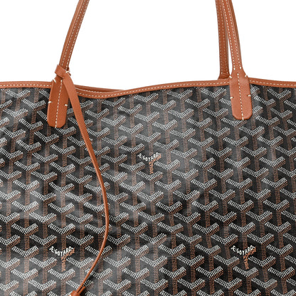 Goyard Goyardine Saint Louis GM Black Gold 8 of 11